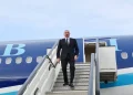 Prezident İlham Əliyev Qırğızıstana işgüzar səfərə gedib