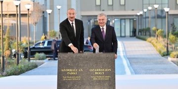 Prezidentlər “Azərbaycan” parkının təməlini qoydu