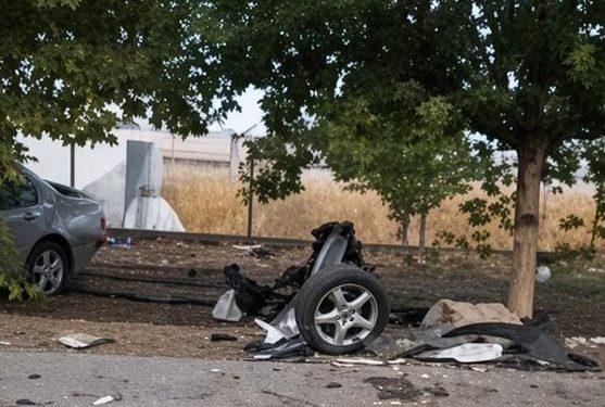 Dəhşətli qəzada, sürücü öldü – Foto