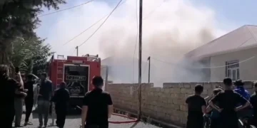 Bakıda fərdi yaşayış evində yanğın olub.
