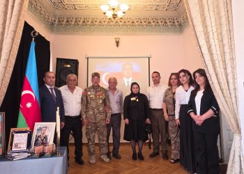 Şəhid İbrahim Lələyevə həsr olunmuş “Qəlbi Vətənlə döyünənlər” adlı xatirə gecəsi keçirilib