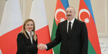 Corcia Meloni Prezident İlham Əliyevə TƏŞƏKKÜR ETDİ