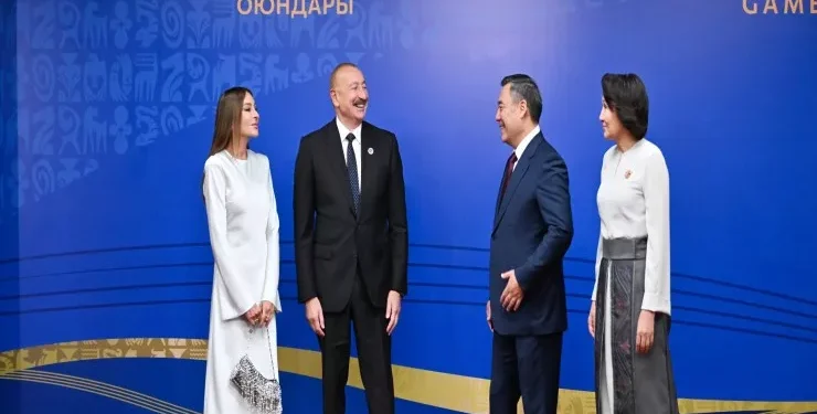 Prezident İlham Əliyevin sosial şəbəkə hesablarında 6-cı Dünya Köçəri Oyunlarının açılış mərasimindən paylaşım edilib