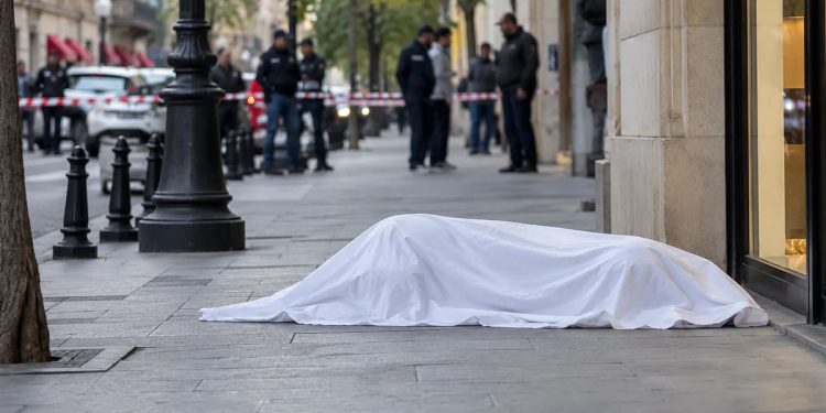 Bakının mərkəzi küçəsində ölüm hadisəsi
