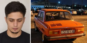 Xırdalanda “Zaporojets”lə avtoxuliqanlıq edən sürücüyə SƏRT CƏZA: 15 sutka həbs edildi